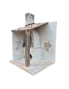 Rustic Scene with Polystyrene Oven for 30 cm Nativity Figures 2