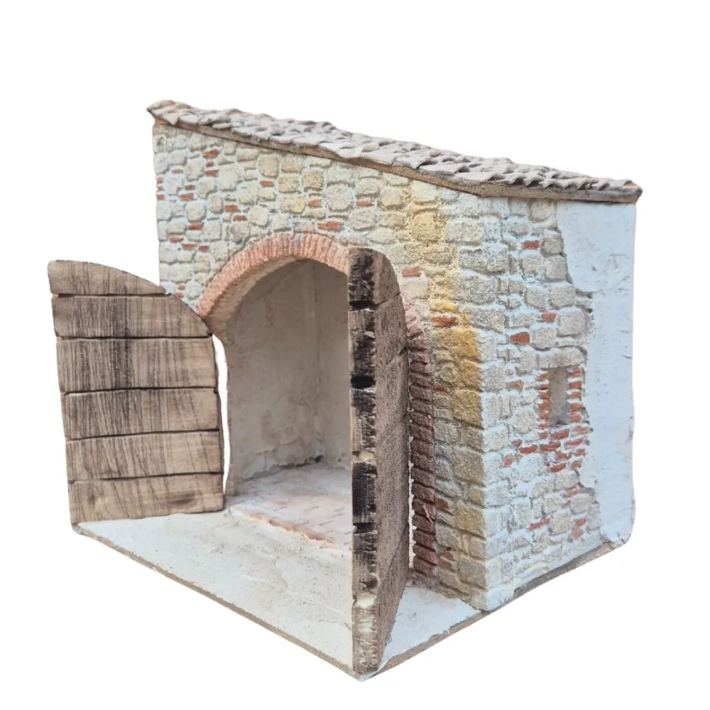 Polystyrene Setting for the Nativity or Workshop Scenes for 30 cm Nativity Figures