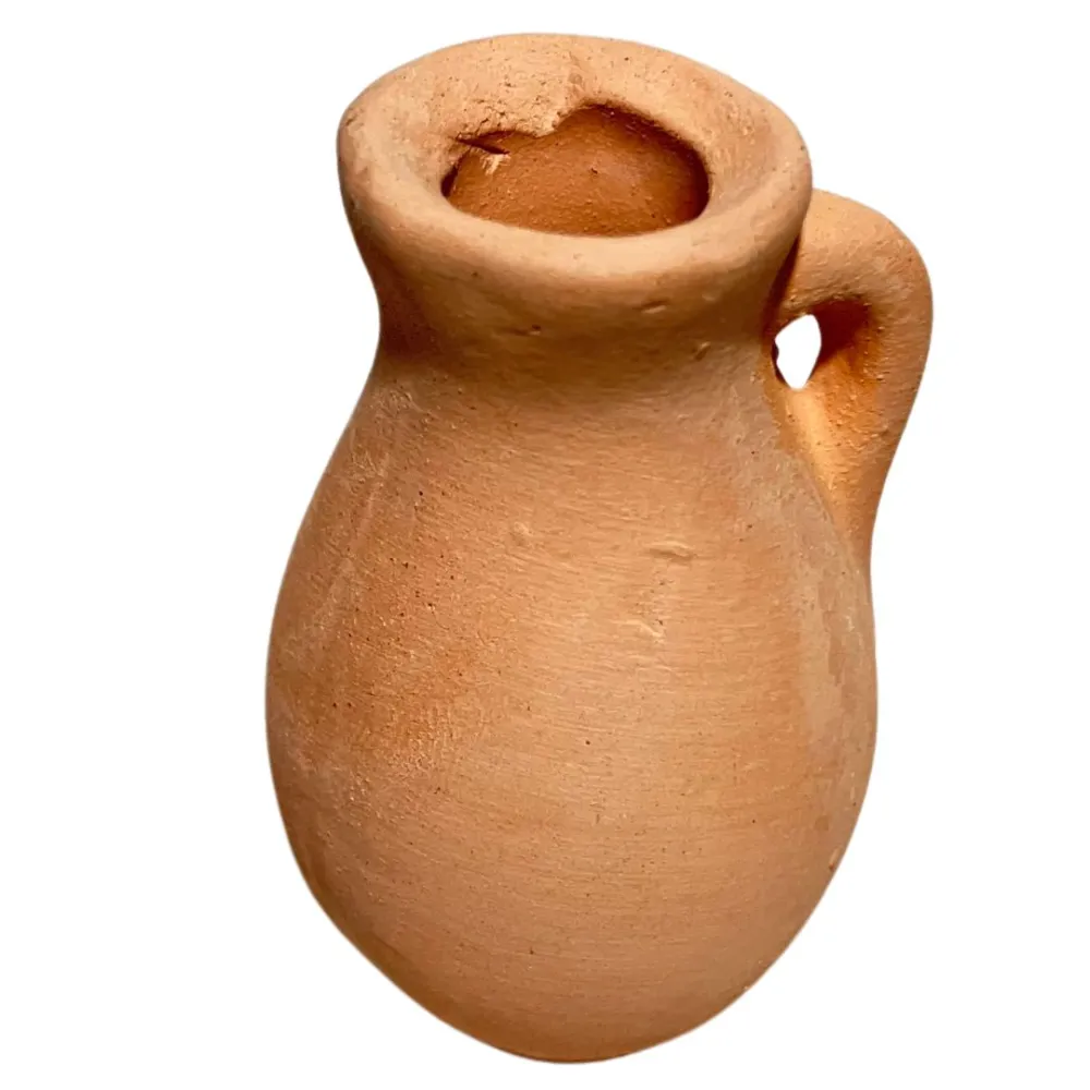 Set of 6 Terracotta Amphorae for 20 cm Nativity Figures