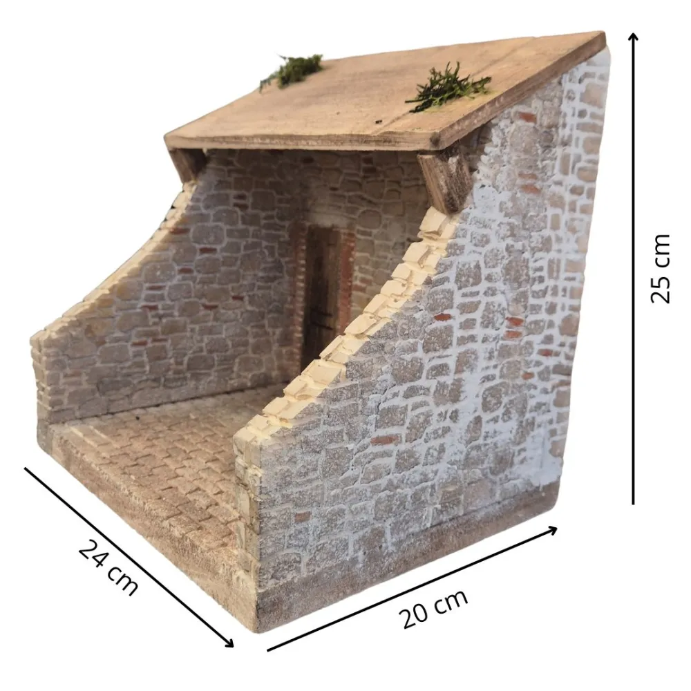 Polystyrene Workshop Setting for 10 cm Nativity Figures