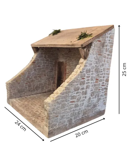 Polystyrene Workshop Setting for 10 cm Nativity Figures