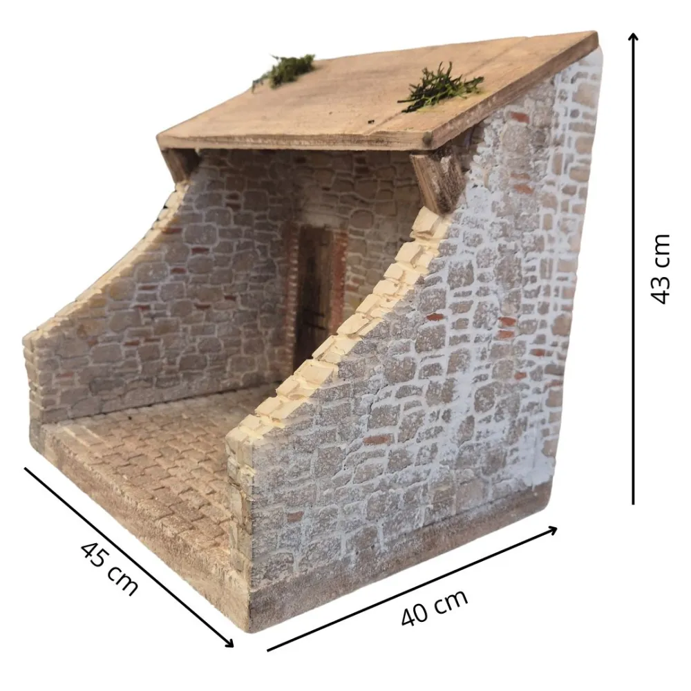 Polystyrene Workshop Setting for 30 cm Nativity Figures