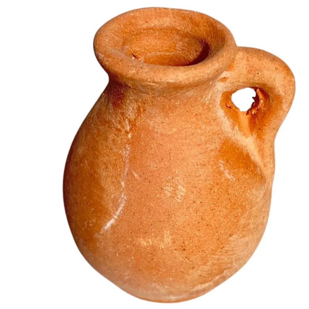 Set of 6 Terracotta Amphorae for 20 cm Nativity Figures