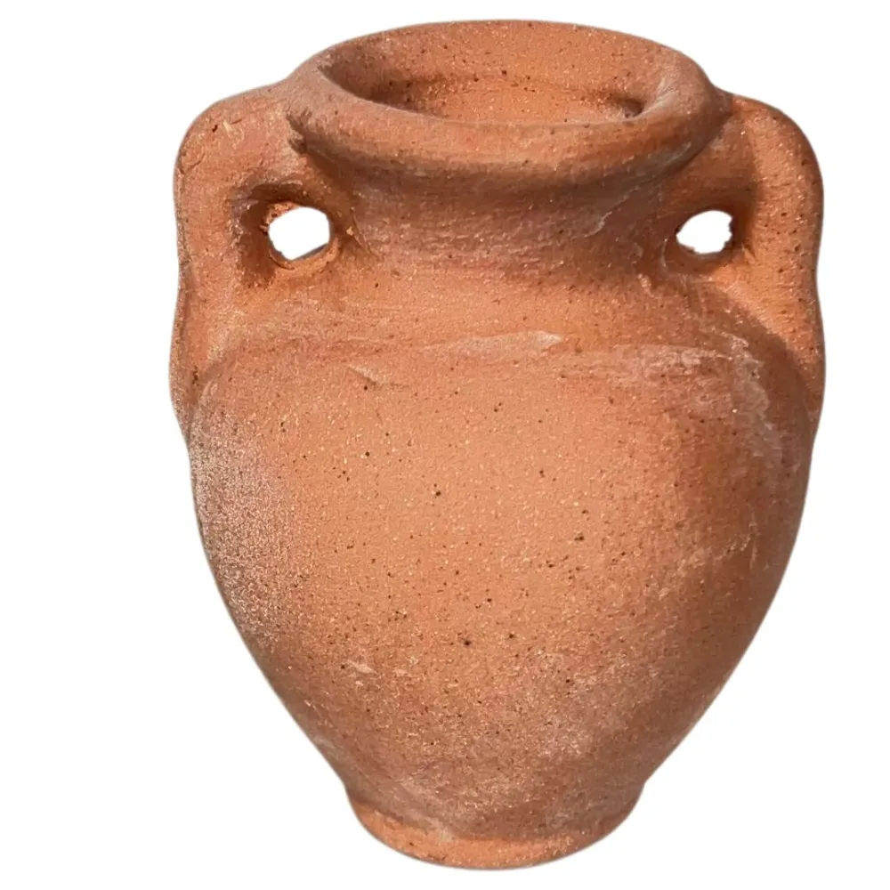 Set of 6 Terracotta Amphorae for 20 cm Nativity Figures