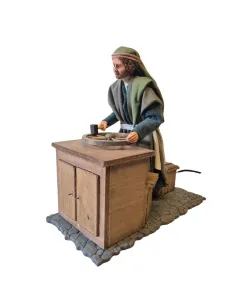 Animated Palestinian Wheelwright - 30 cm