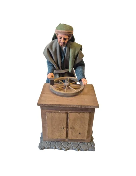 Animated Palestinian Wheelwright - 30 cm