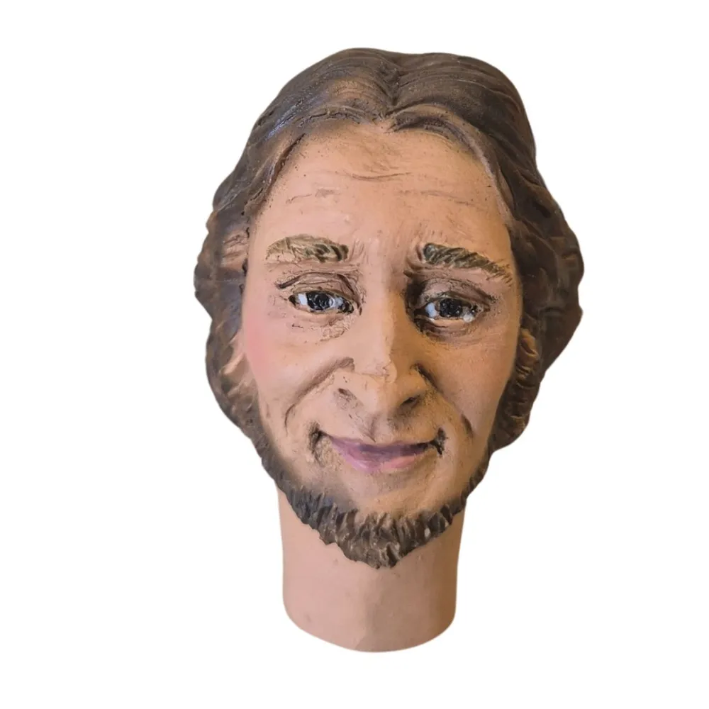 Saint Joseph Head for 30 cm Nativity Figures