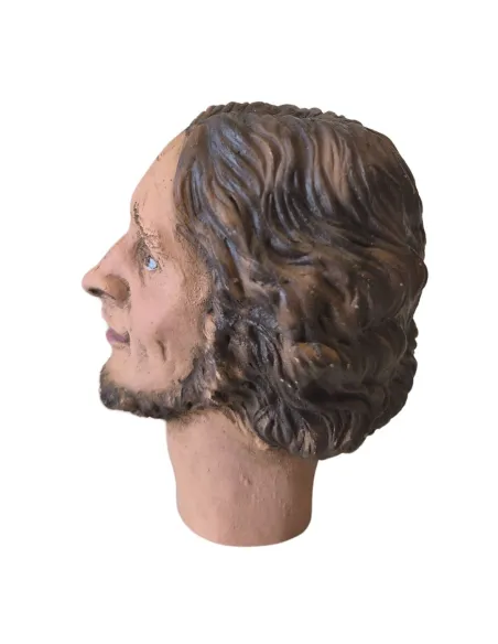 Saint Joseph Head for 30 cm Nativity Figures