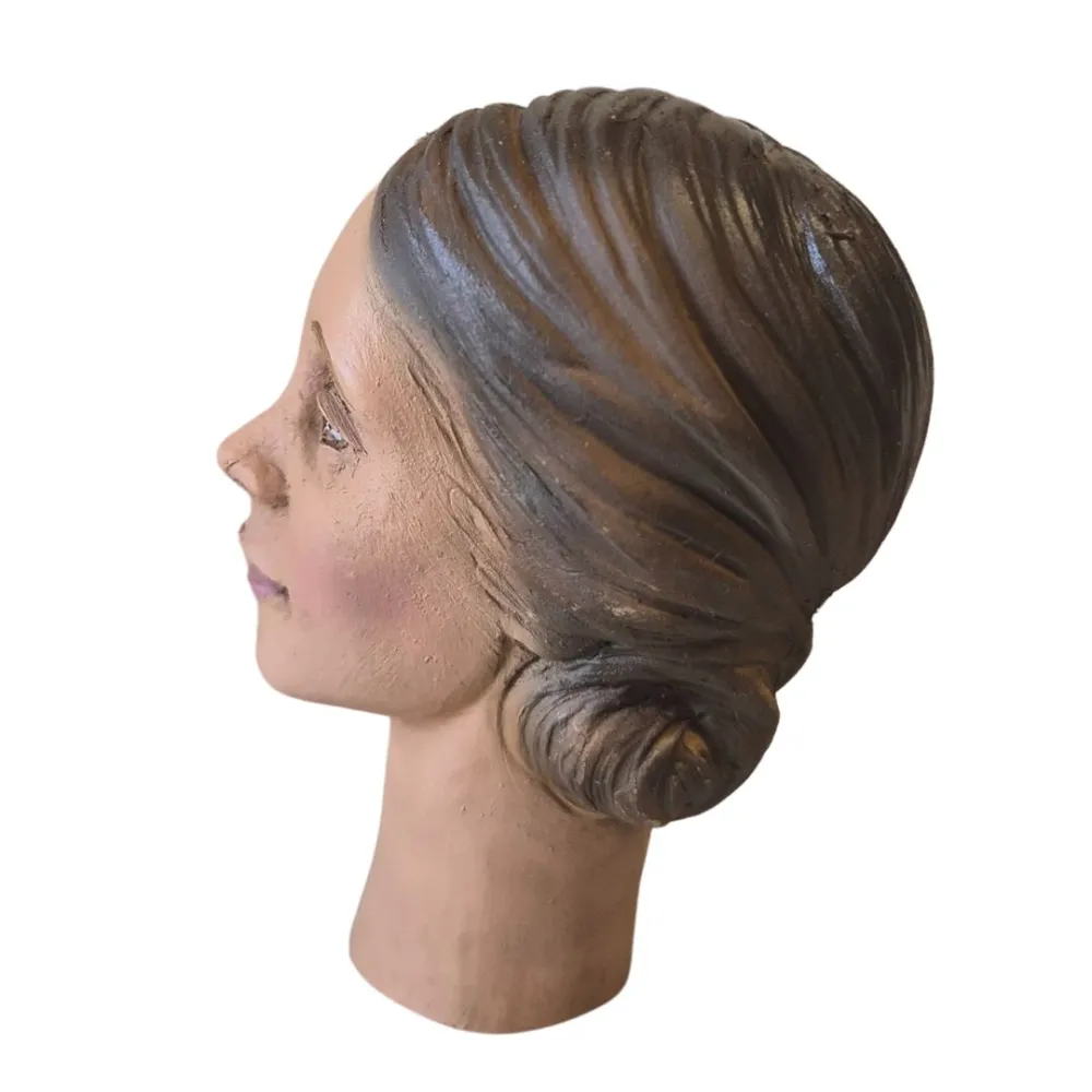 Resin Madonna Head for 30 cm Nativity Figures