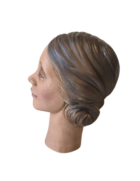 Resin Madonna Head for 30 cm Nativity Figures