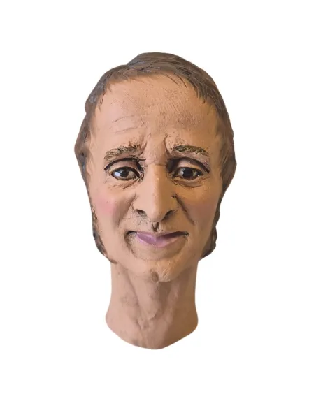 Peasant Man Head for 30 cm Nativity Figures