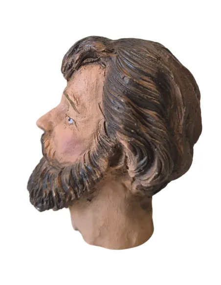 Volto pastore mezza età per 30 cm