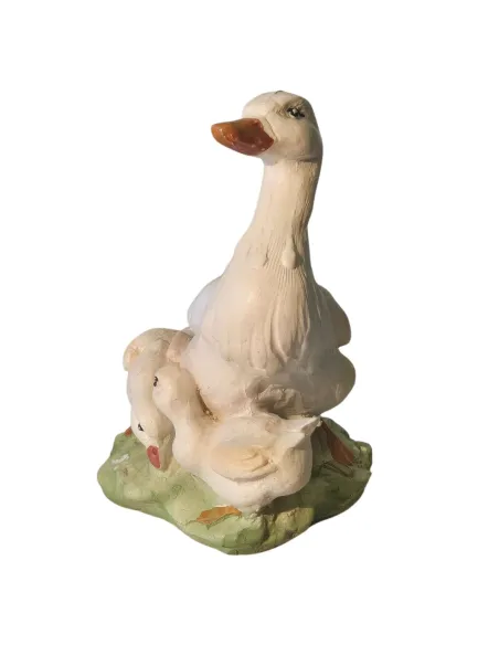 Resin Duck with Ducklings for 30 cm Nativity Figures