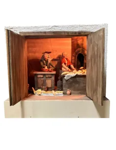 Animated 30 cm Bakers Changing Scene