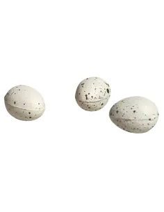 Set 3 uova maculate per statue da 30 cm