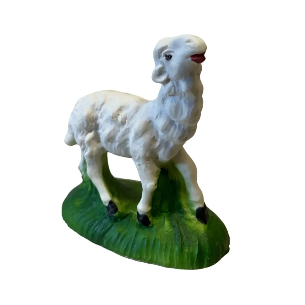 Set of Four Resin Sheep for 12 cm Nativity Figures