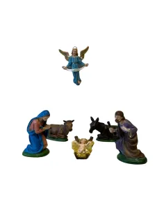 Nativity Set – 6 Pieces, Resin, 12 cm
