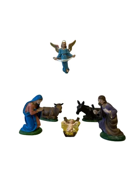 Nativity Set – 6 Pieces, Resin, 12 cm