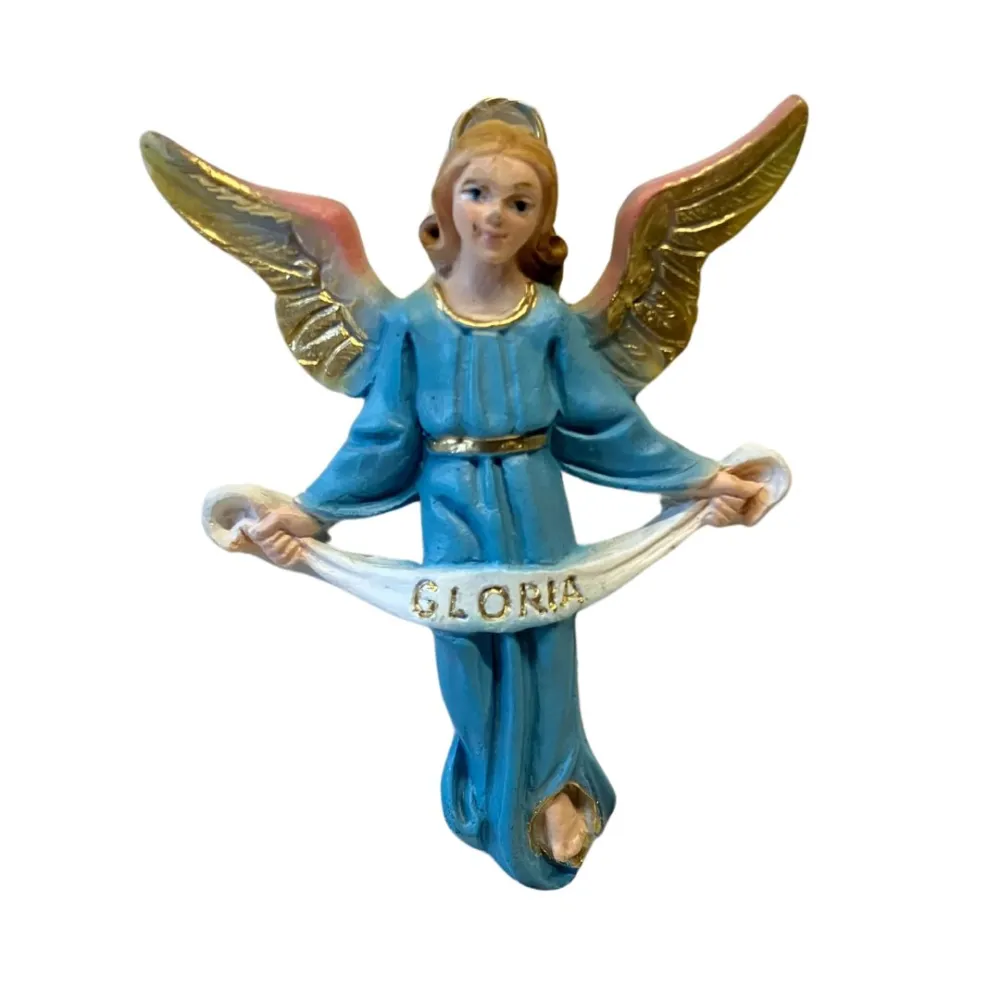 “Gloria” Angel – Hanging, Resin, for 12 cm Nativity Figures