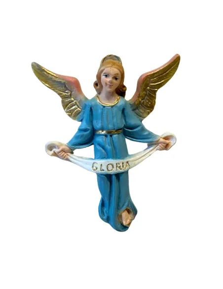 Angelo Gloria in resina da appendere per statue da 12 cm