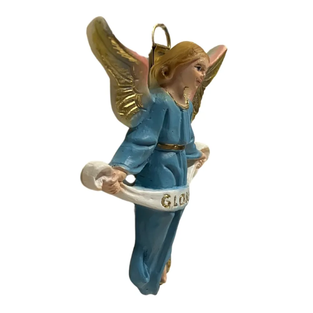 “Gloria” Angel – Hanging, Resin, for 12 cm Nativity Figures