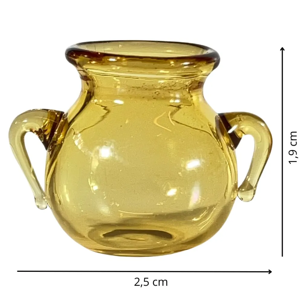 Brocca in vetro per statue da 15-20 cm