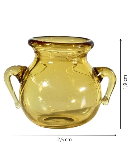 Brocca in vetro per statue da 15-20 cm