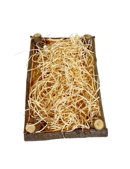 Wooden cradle for 10–11 cm Baby Jesus figure