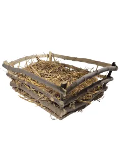 Culla in legno per bambino di 30 cm 2