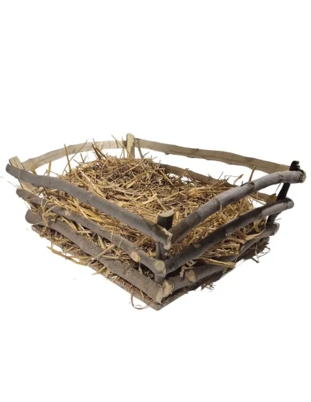 Culla in legno per bambino di 35 cm