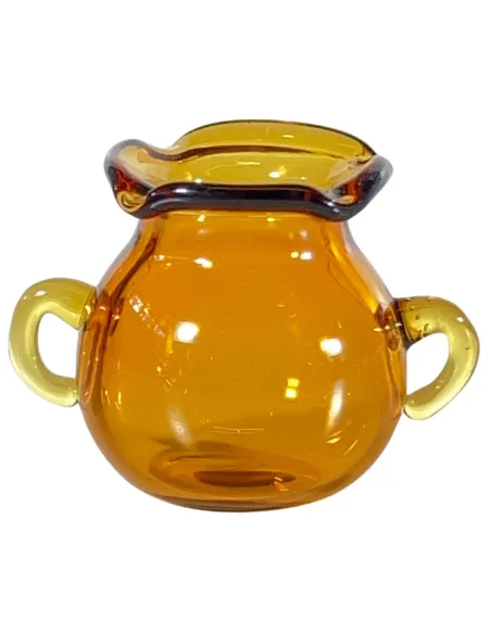 Vaso in vetro per statue da 15-20 cm