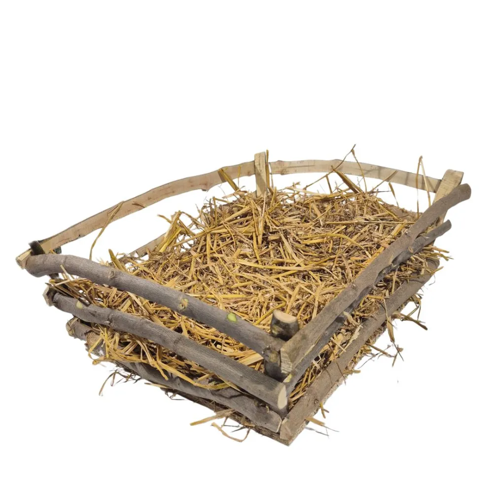 Wooden cradle for 35 cm baby figure