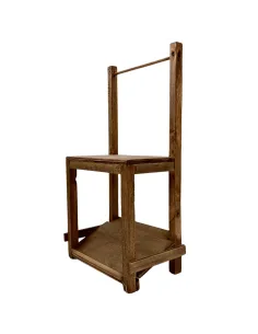 Empty wooden stall for 30 cm Nativity figures 2