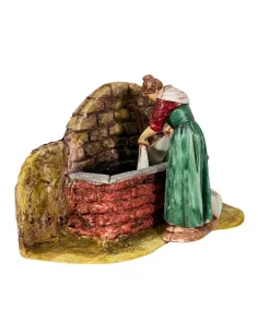 Lavandaia Landi alla fonte senza movimento acqua 10 cm