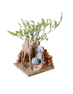 Cammelliere con cammello Landi 10 cm