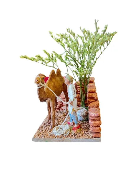 Cammelliere con cammello Landi 10 cm