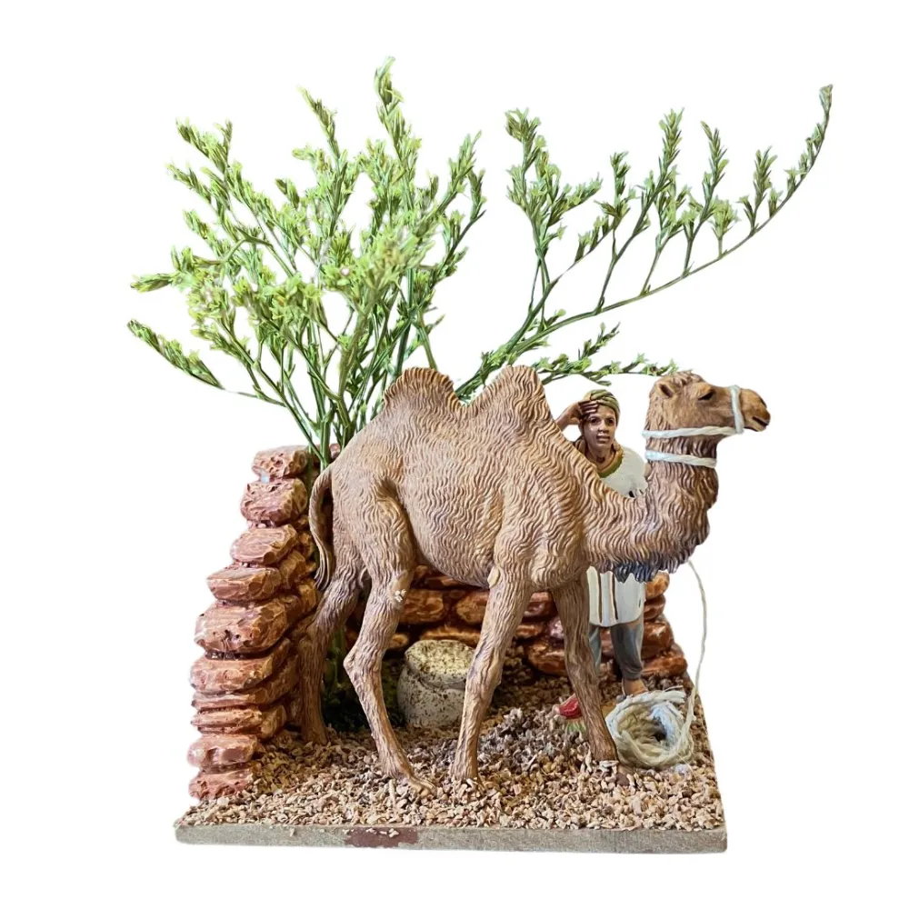 Landi Camel Driver with Camel, 10 cm