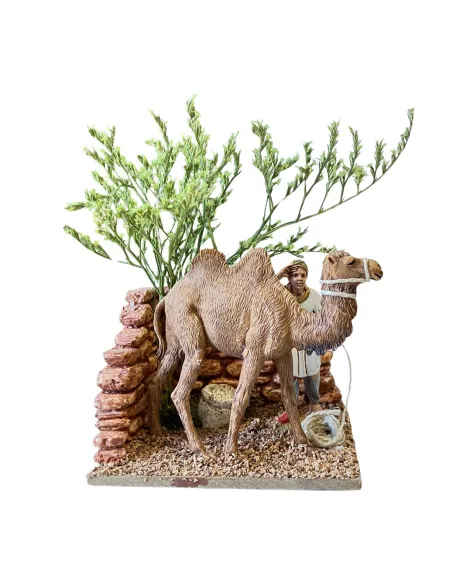 Cammelliere con cammello Landi 10 cm