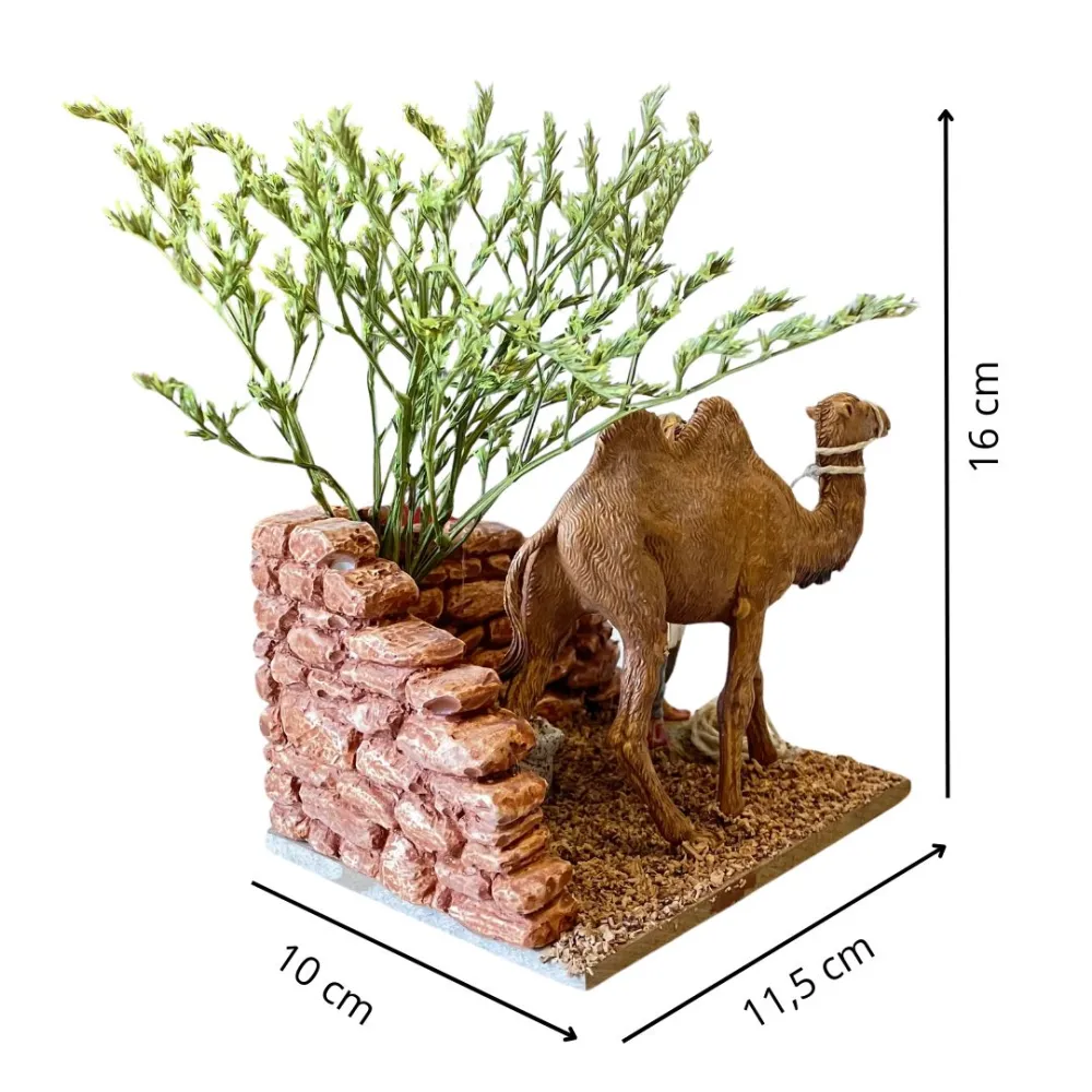 Landi Camel Driver with Camel, 10 cm