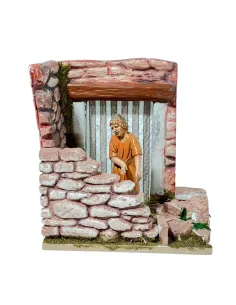 Landi Bricklayer with Stone Wall, 10 cm 2