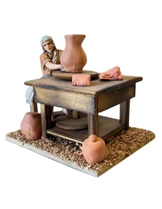 Landi Potter with Workbench, 10 cm