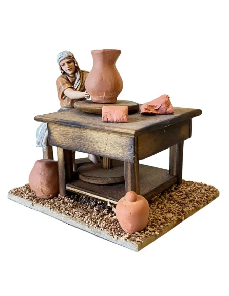 Landi Potter with Workbench, 10 cm
