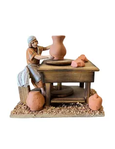 Vasaio Landi con bancone da lavoro 10 cm 2