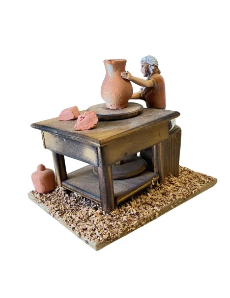 Landi Potter with Workbench, 10 cm