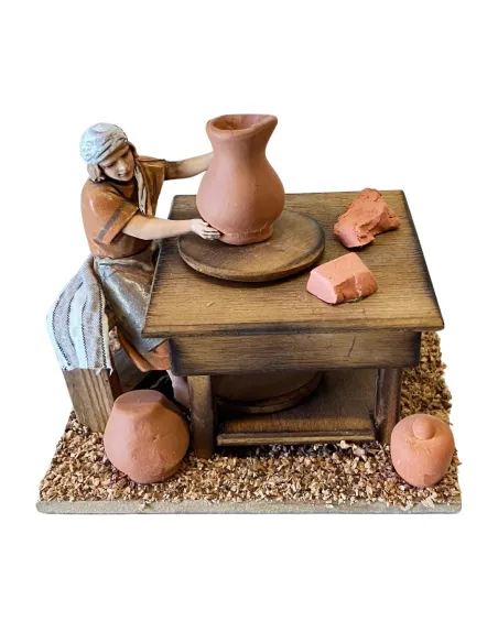 Landi Potter with Workbench, 10 cm