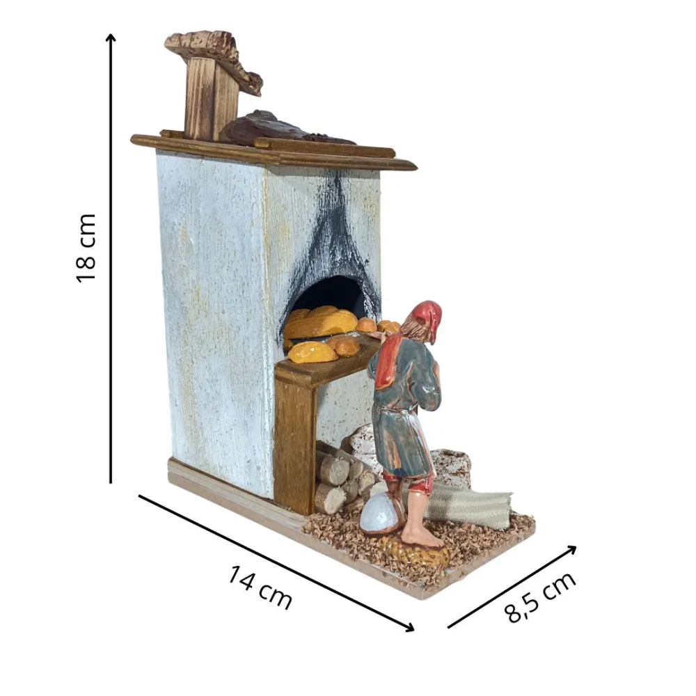 Landi Baker with Oven, 10 cm