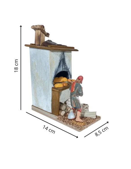 Landi Baker with Oven, 10 cm