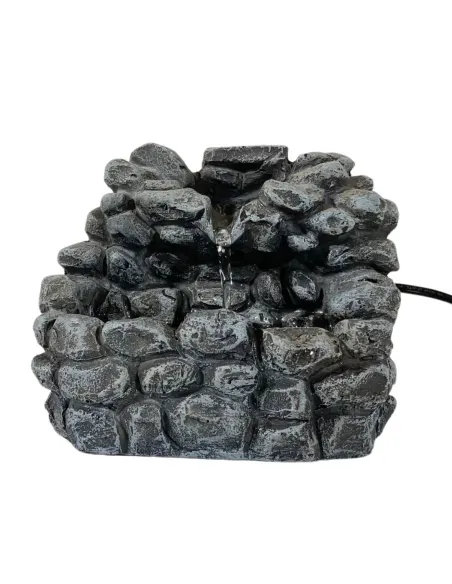 Faux Stone Resin Fountain for 12–15 cm Nativity Figures