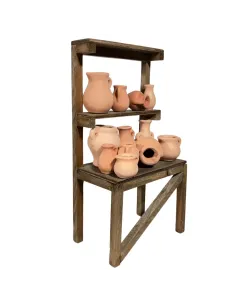 Wooden Amphora Stall for 30 cm Nativity Figures