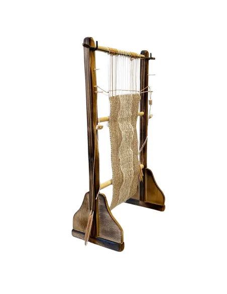 Telaio verticale in legno per statue da 30 cm